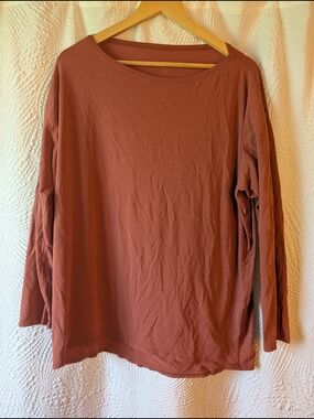 Lululemon Women's Lightweight Long-Sleeve Top - Rust